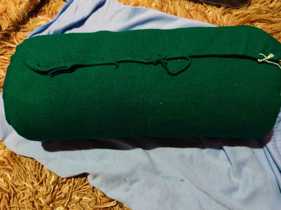 Зелен вълнен плат - шаяк