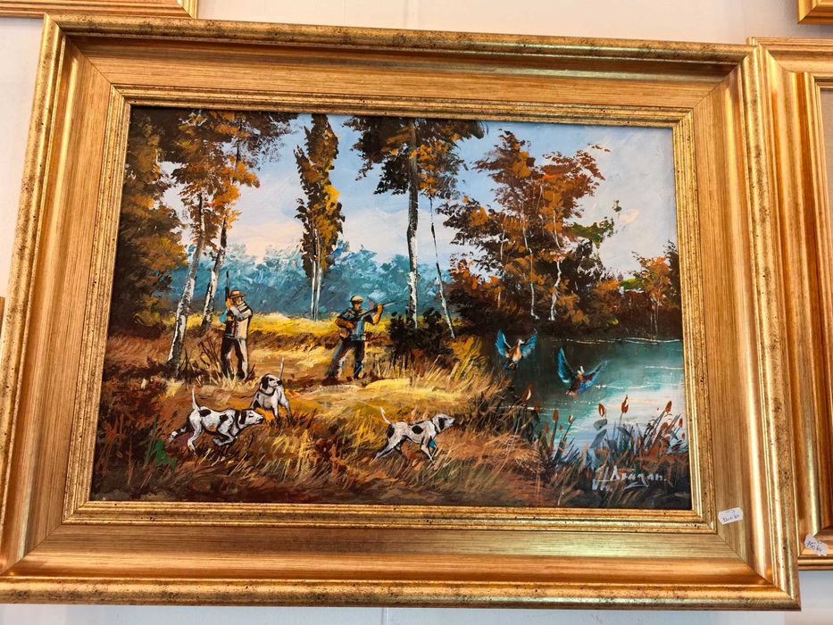 Vind tablou scena de vinatore