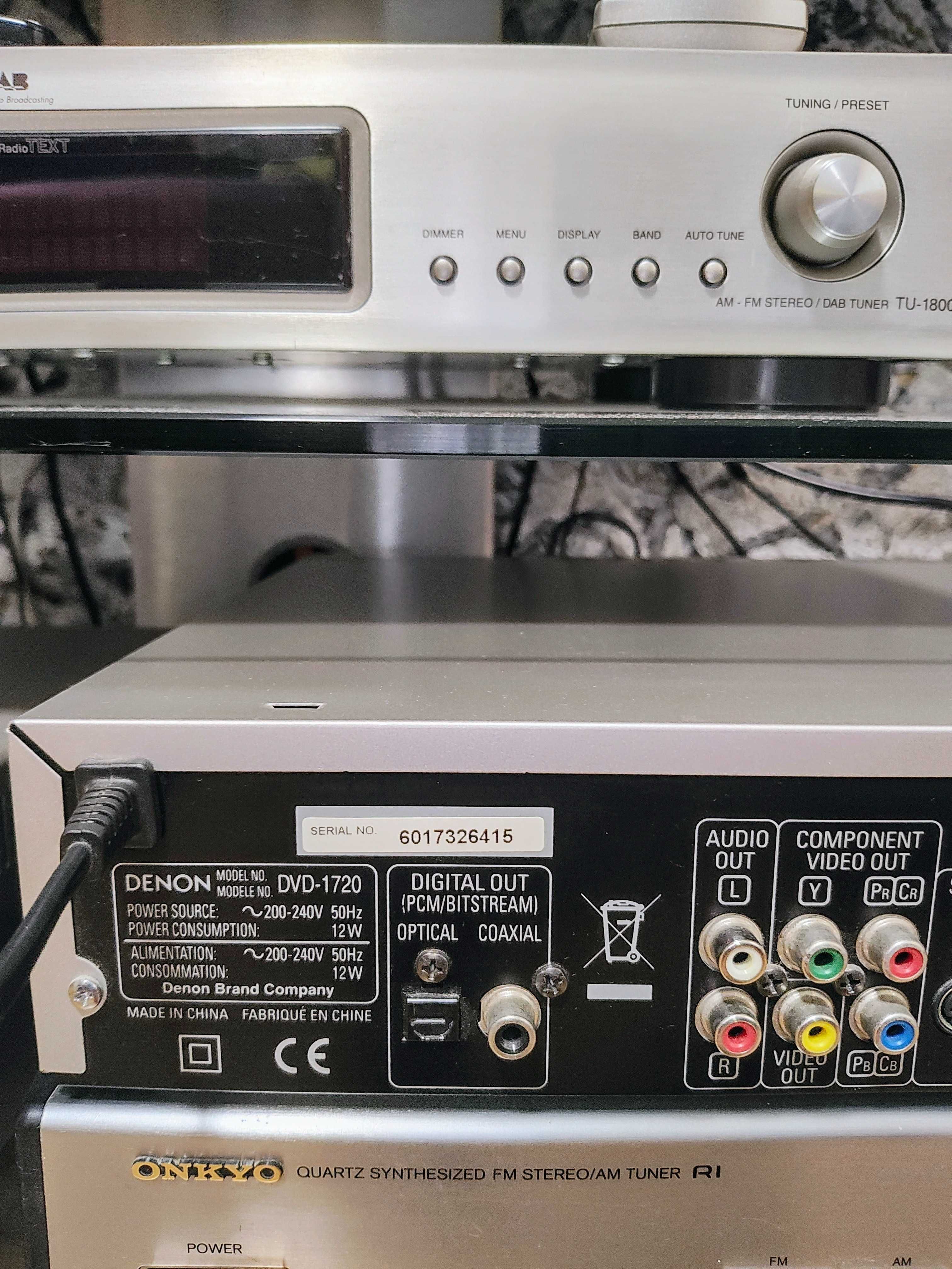 Denon dvd 1720. Много запазен.почти като нов.
