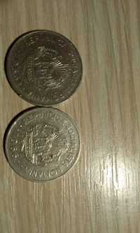 2 monezi de 1 leu republica socialista română 1966