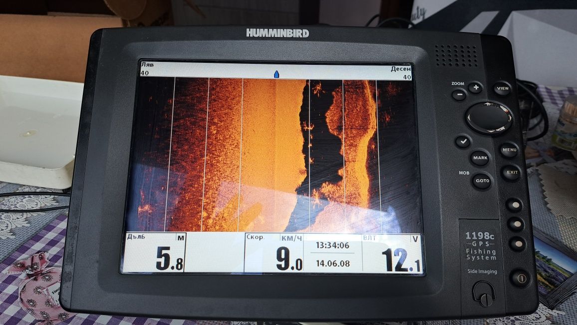 Hummingbird 1198c SI Comb+ GPS o с БГ език