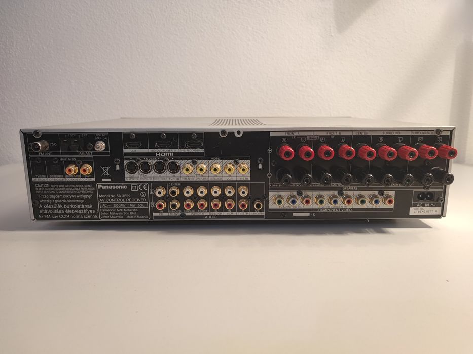 Amplificator Panasonic SA XR59 statie 9 iesiri amplituner optical hdmi