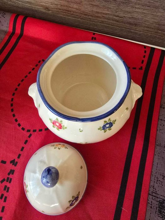 Винтидж буркан/захарница от Zeller Fayencerie, Германия