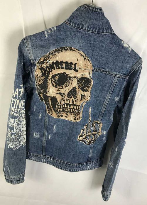 Geaca blugi Dsquared2 Model 2025 PREMIUM LIVRARE GRATUITA