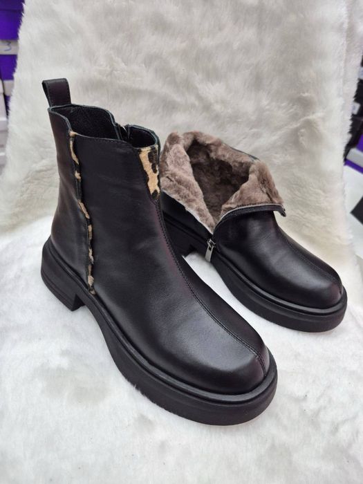 Сапоги из натуральной кожи  Бренд Millenium shoes