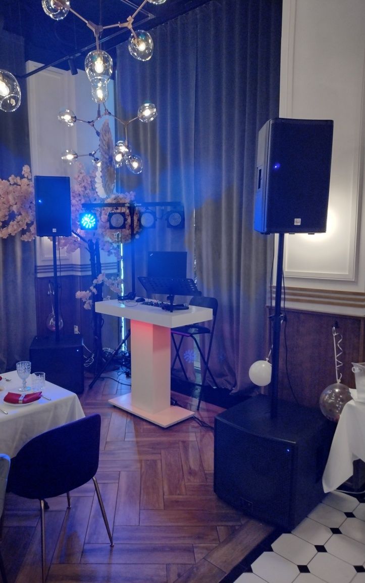 Dj evenimente, sonorizare și lumini ambientale