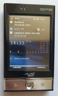 PDA cu GPS Mio P560 in ambalajul original, accesorii si kit fixare