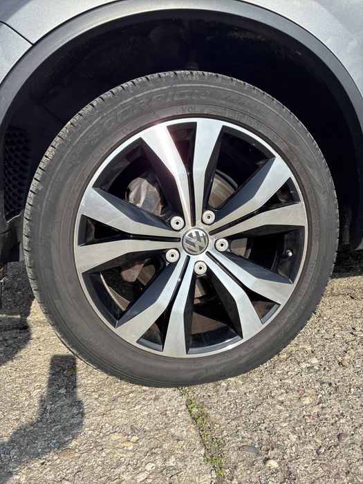 Jante vw touareg 5x130 9j et57 71.5gc 7P R20 anvelope mixte 275/45/20