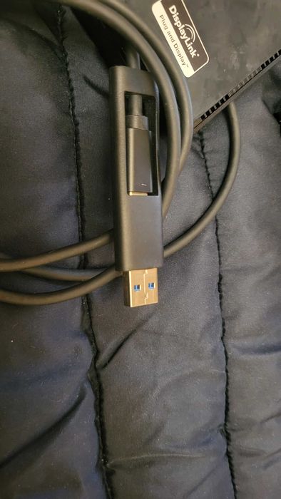 DELL Docking Station D6000  fuctional+incarcator 130W Docking Station