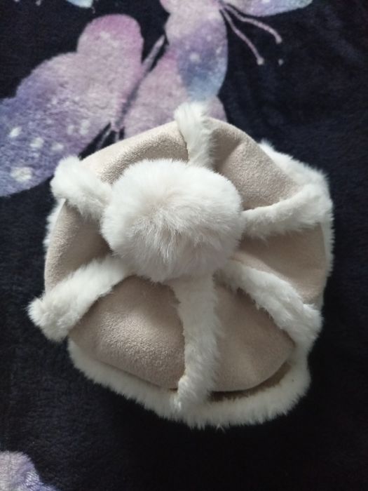 Caciuli iarna groase, cu blanita pt copii
