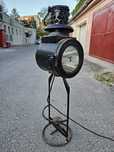 Lampa feroviara 1940 - veioza decor industrial - retro vintage
