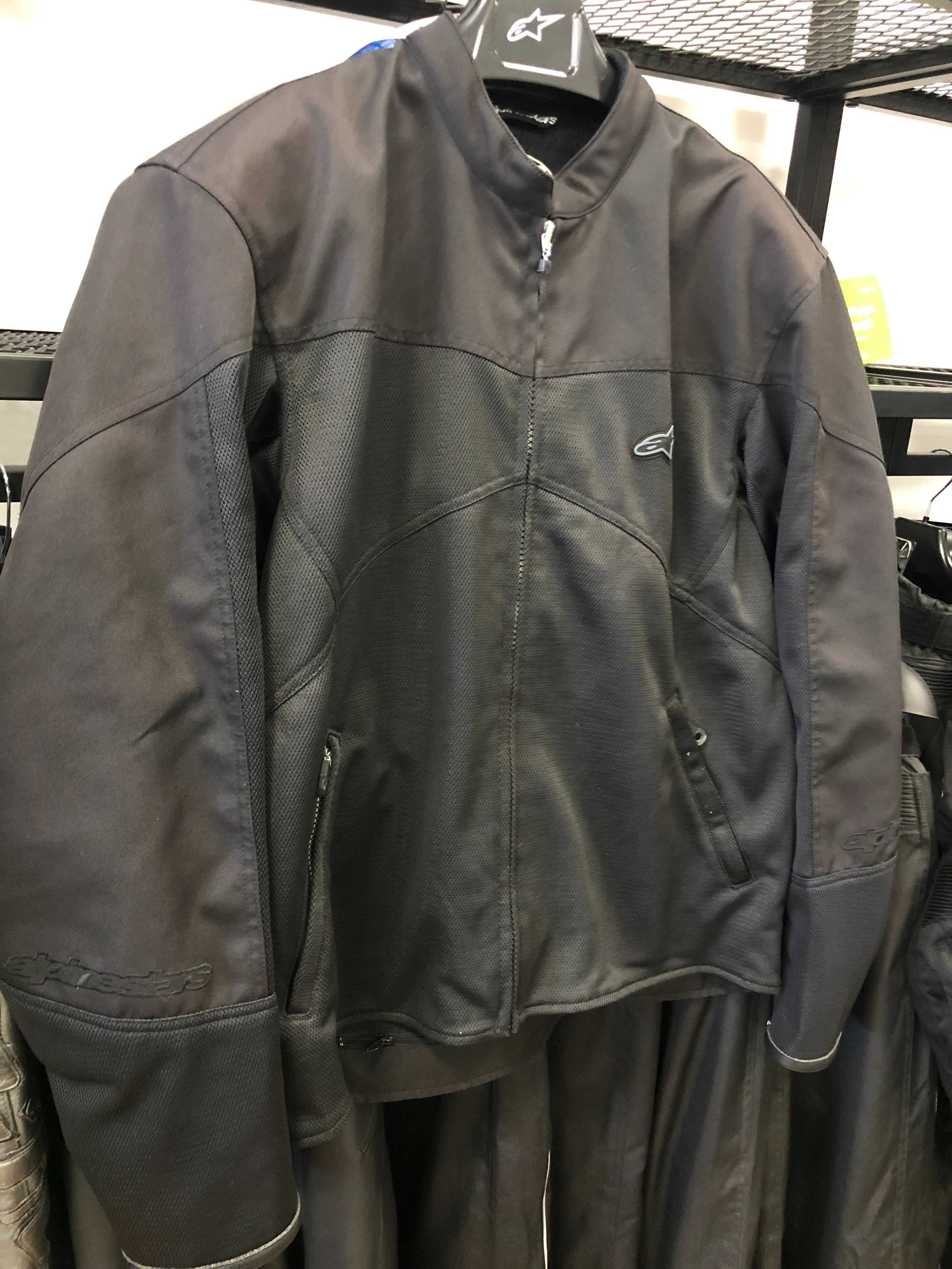 Лятно мото яке ALPINESTARS CITY,размер 58-60 XXL,протектор,като ново