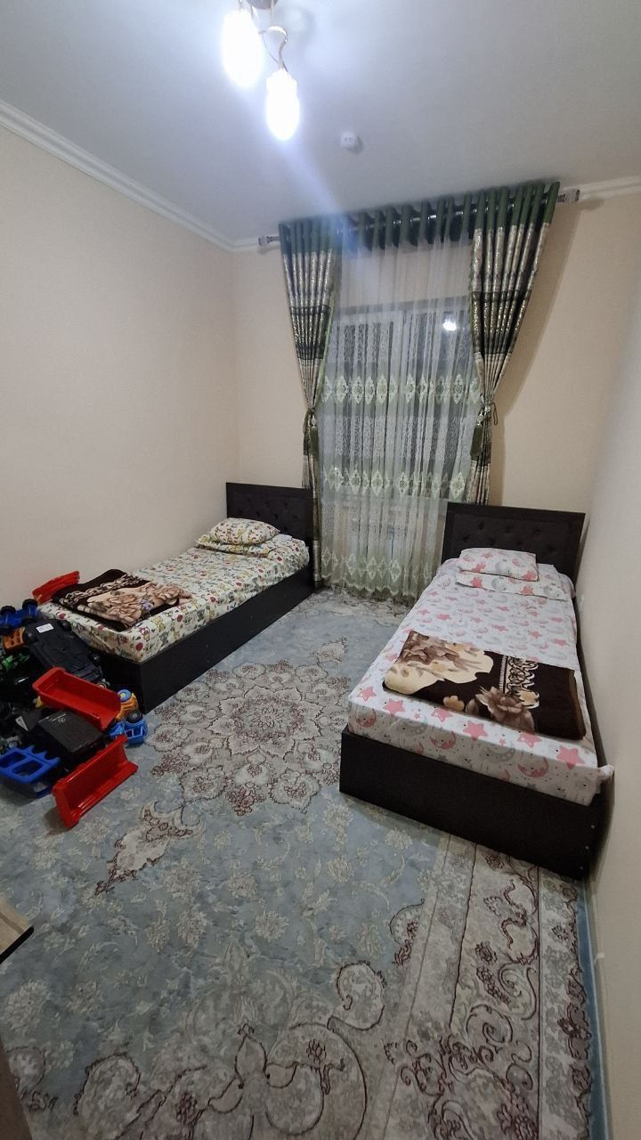 Сергеледа 3хона 76м²сотаман..мебил техника б.н.60500уе.
