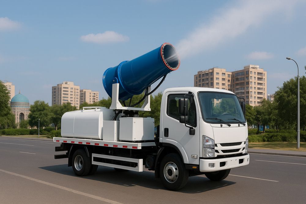 Распылительная установка Eco-dust разной мощности. Туманообразование