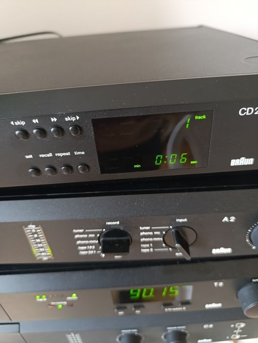 Комплект Braun A2,CD 2/3 тунер T2 дек C2