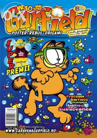 Carte lb engleza Garfield+ postere, stickere