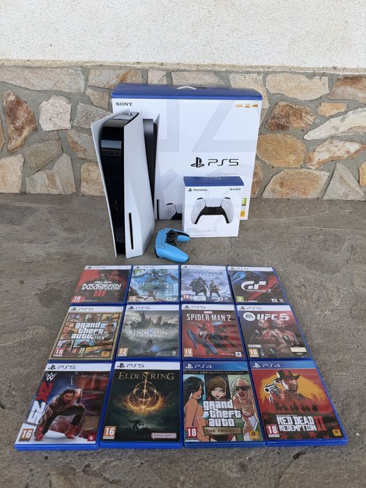 Playstation 5 - PS5 с игри и Гаранция