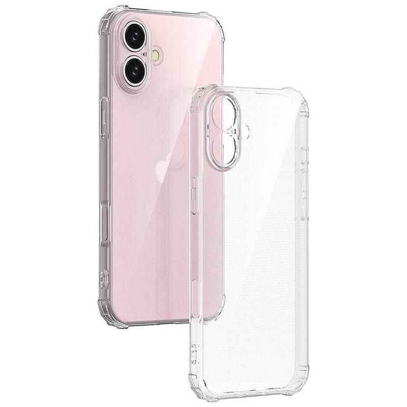 Прозрачен Силиконов Удароустойчив Кейс за Apple iPhone 16 / 16 Pro Max