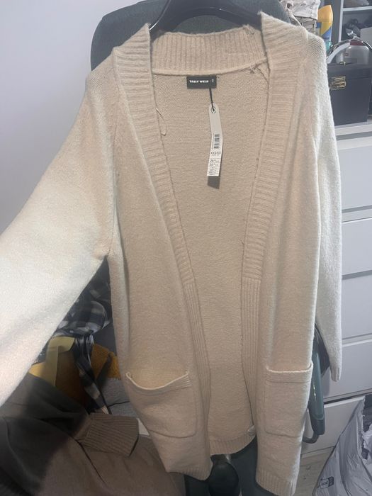 Cardigan nou xs alb unt damă