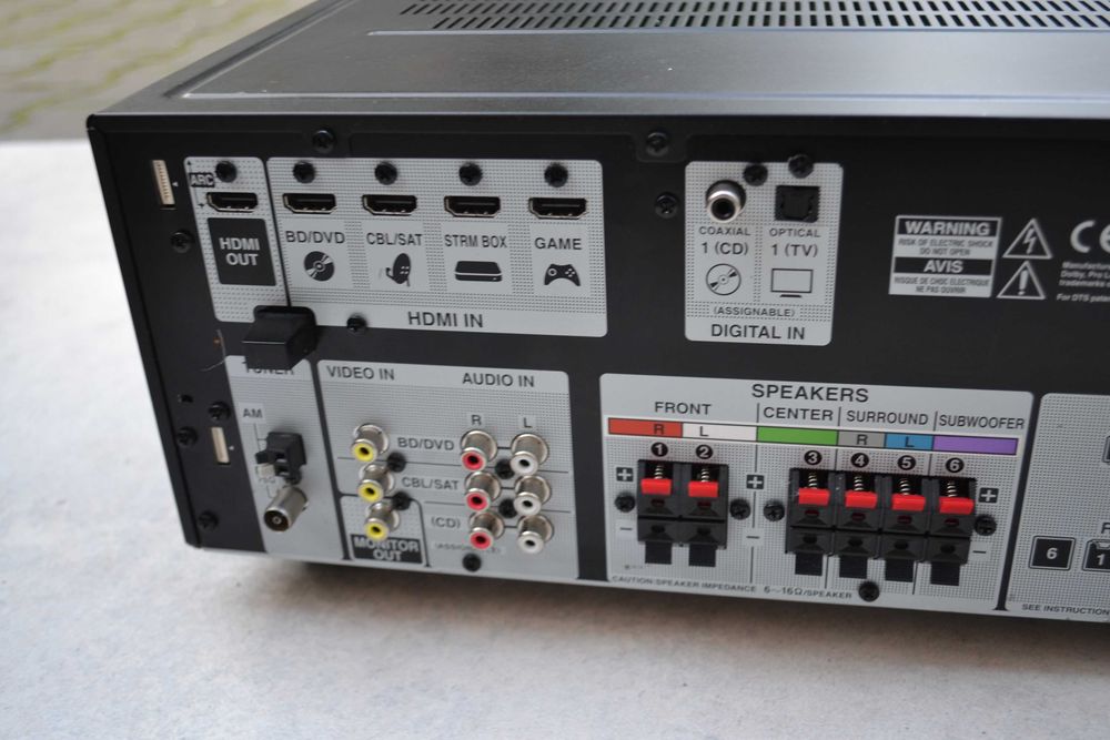 Amplificator Onkyo HT R 395 cu HDMI Bluetooth