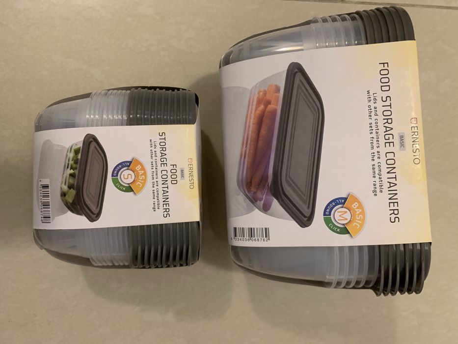 Set 2 Cutii cu capac, LIVARNO, 40x27 cm