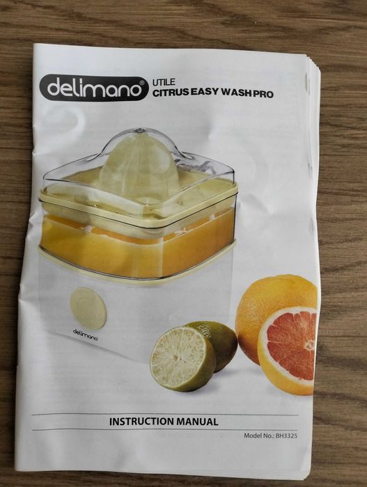 Storcator citrice Delimano , NOU