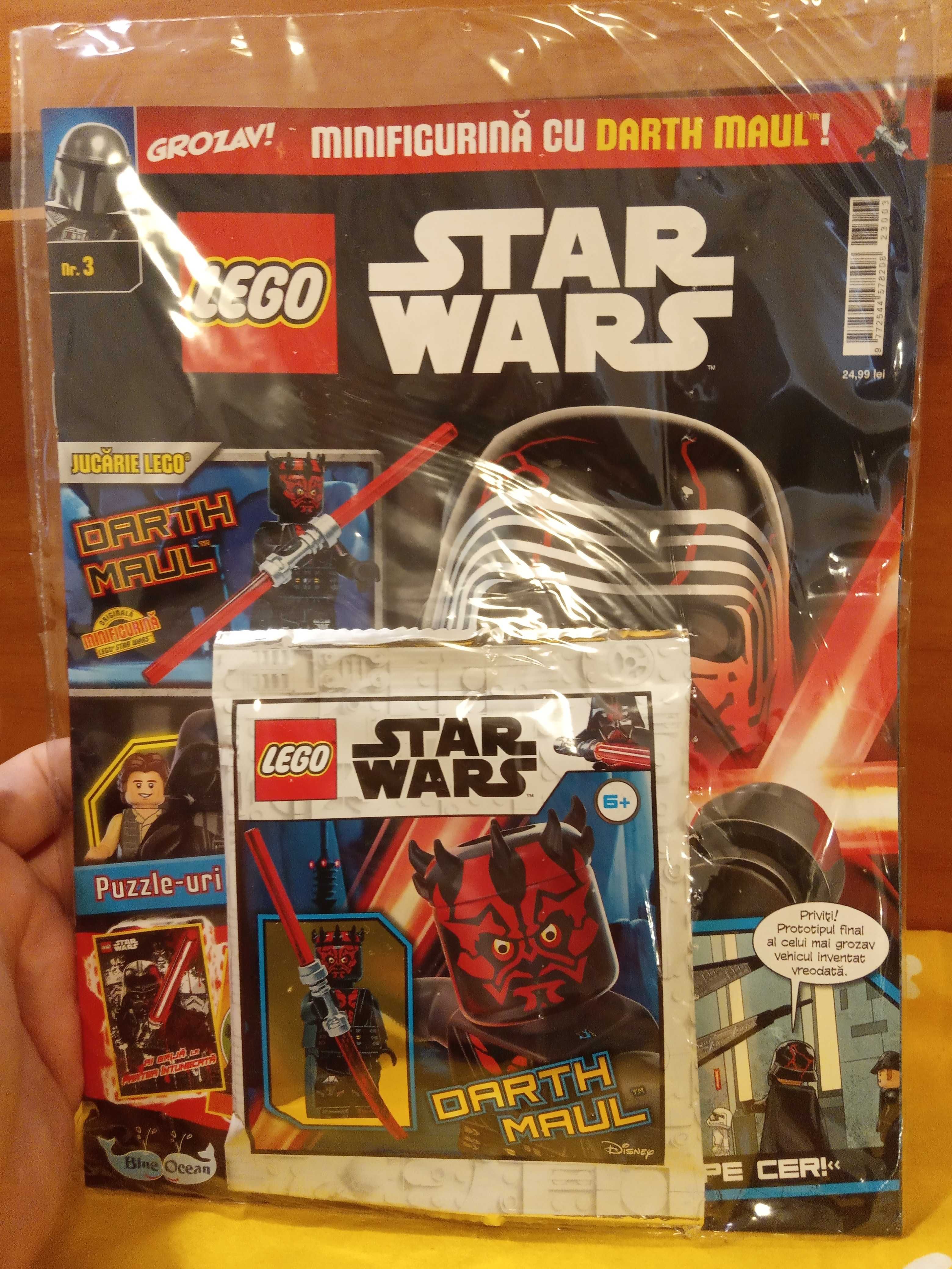 Seturi mici Lego Star Wars (foil bags) cu revistele aferente, sigilate