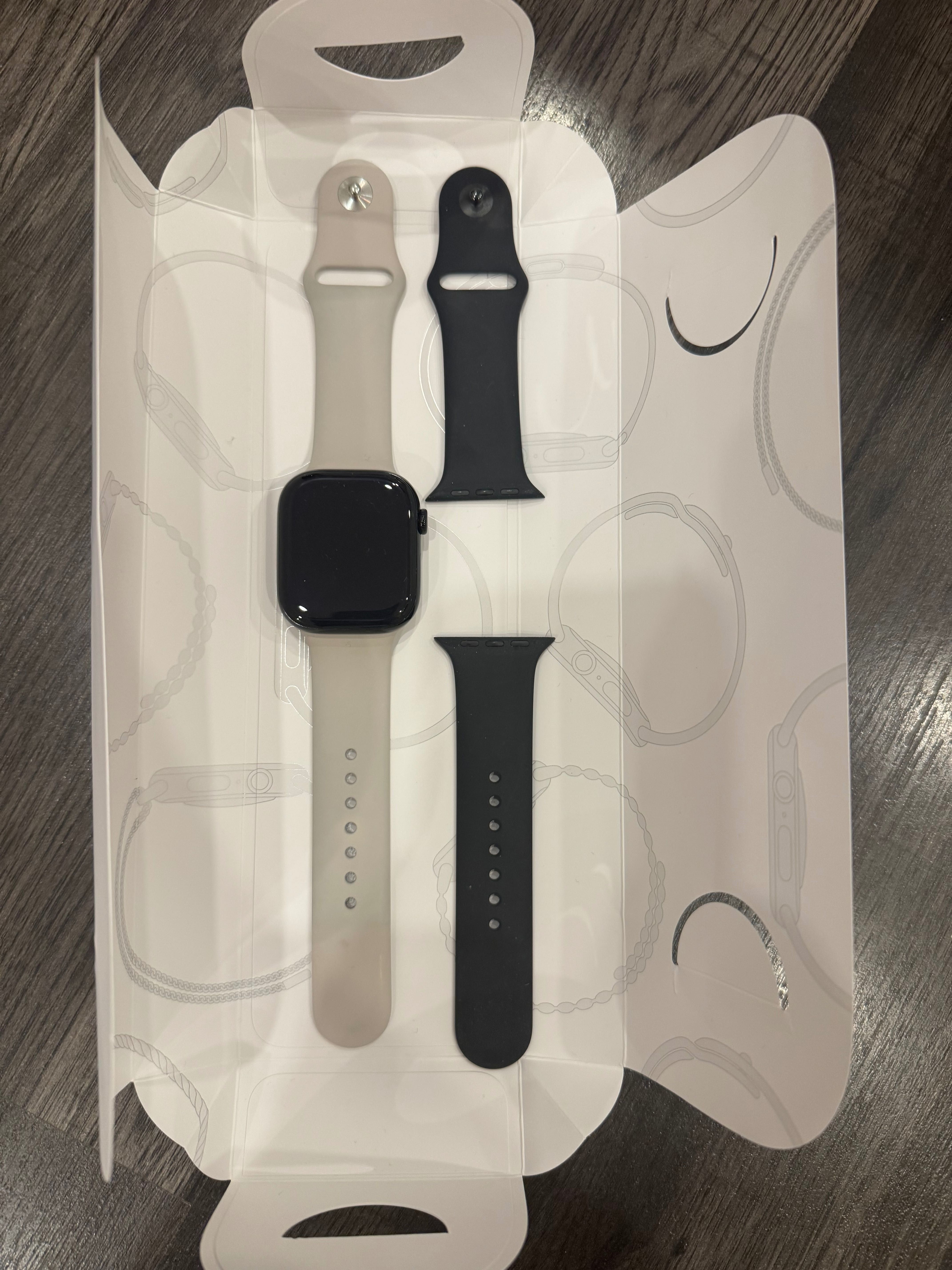 Apple Watch 10, черен, 46MM, S/M