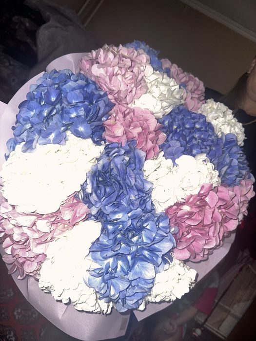 Букет свежий пышные