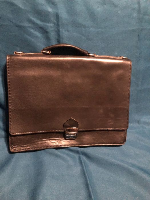 Servieta office din piele