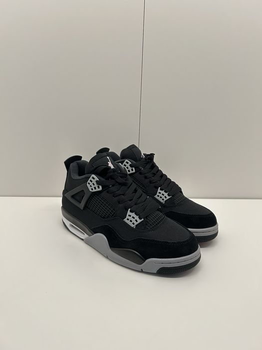 Jordan 4 Black Canvas