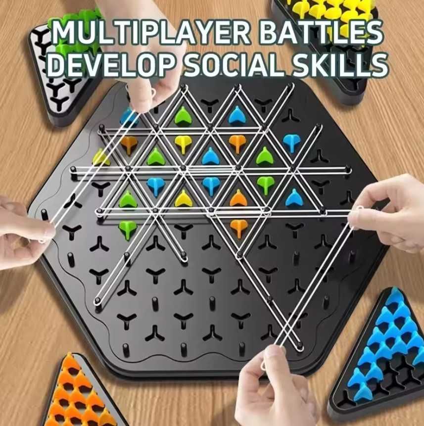 Triangle Chess - Верижна игра шах триъгълник за деца и възрастни
