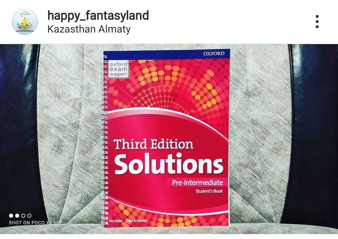 Solutions 3-edition