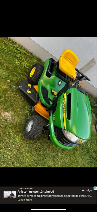 Tractoraș de gazon John Deere 18.5 CP