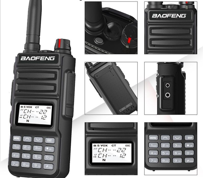 Baofeng Walkie-talkie UV13 PRO 2023 V1 Neagra