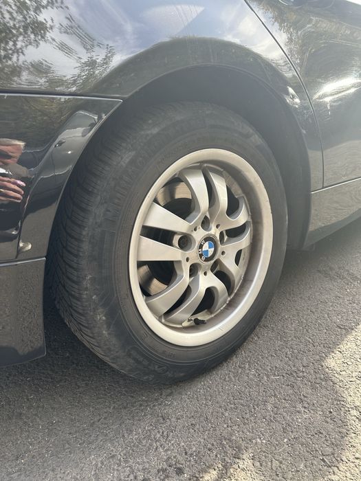 Jante BMW seria 3 E90 205 55 16 + Cauciucuri iarna