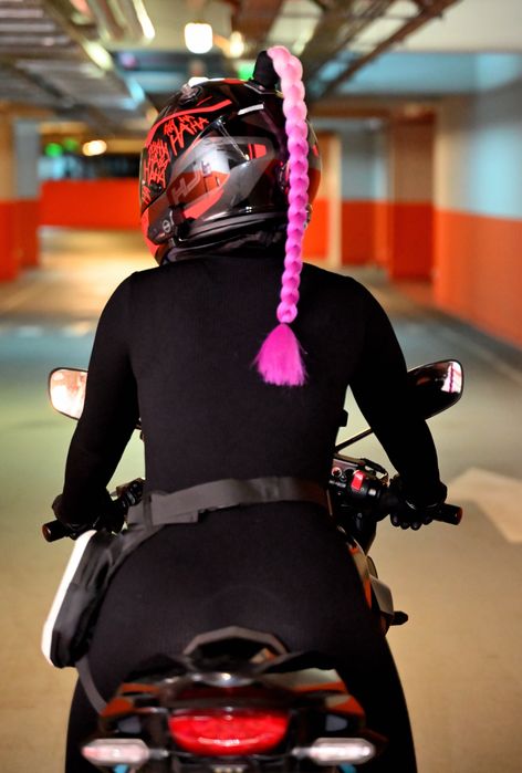 Coada pentru casca moto/atv/scuter etc