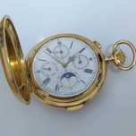 INVICTA Minute Repeater Pocket Watch, day/date, moonphase, chrono, 18k