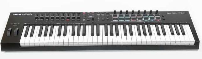 MIDI-клавиатура M-Audio Oxygen Pro 61 Black в отличном состоянии