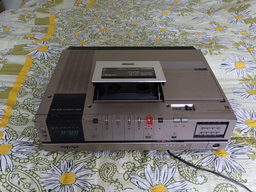 Sony sl-t7me video betamax