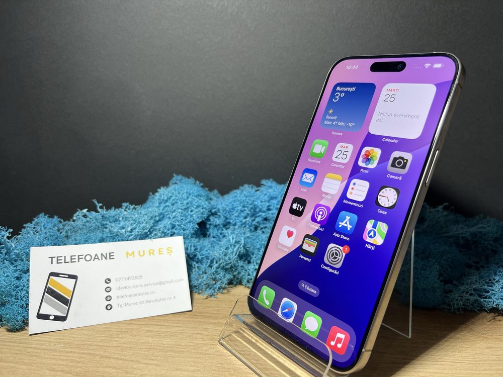 Iphone 15 Pro Max 256Gb Natural 24 luni garantie Telefoane Mures