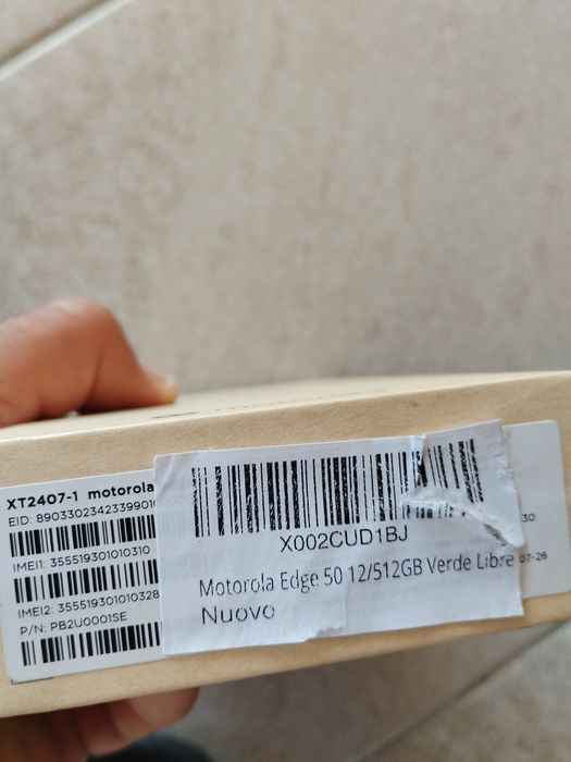 Motorola SIGILAT Moto Edge 50 5G, 512GB+12GB, Verde