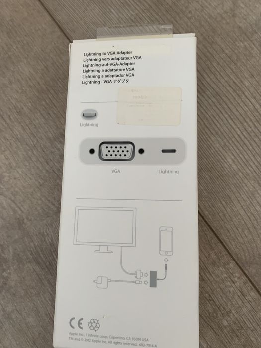 Adaptor original apple VGA adapter