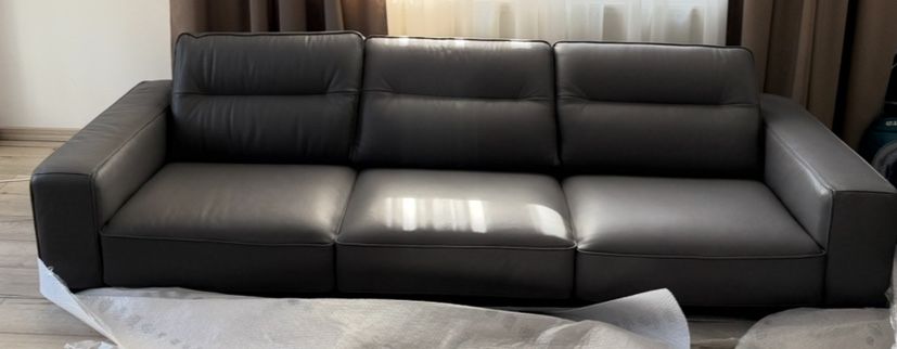 Canapea Natuzzi Piele Gri