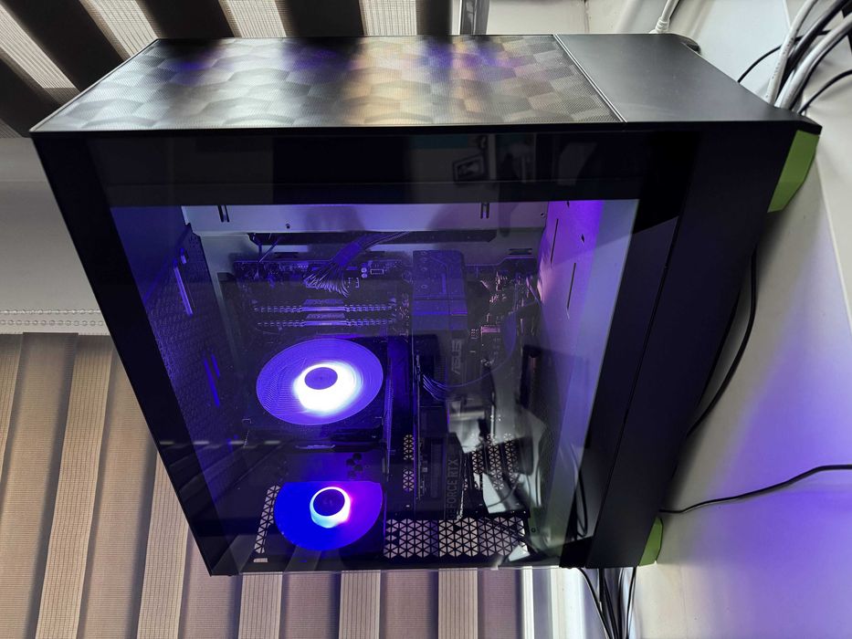 Геймърски компютър, Ryzen 5600, RTX 4070 OC 12GB, 16GB RAM, 1TB SSD