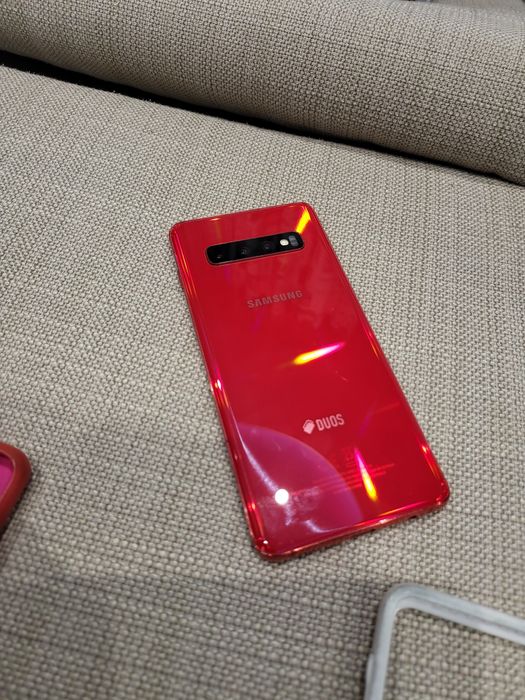 Samsung Galaxy S10 Cardinal Red Самсунг С10 Червен