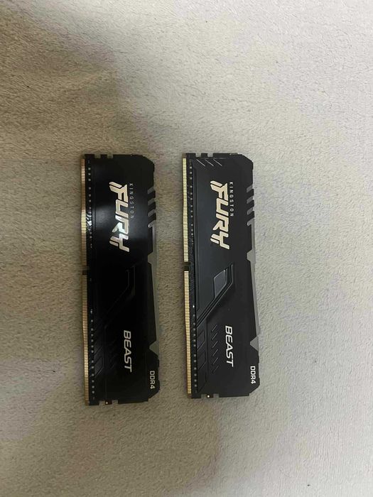 Рам , Kingston FURY Beast Rgb 2x16gb(32gb) 3200mhz