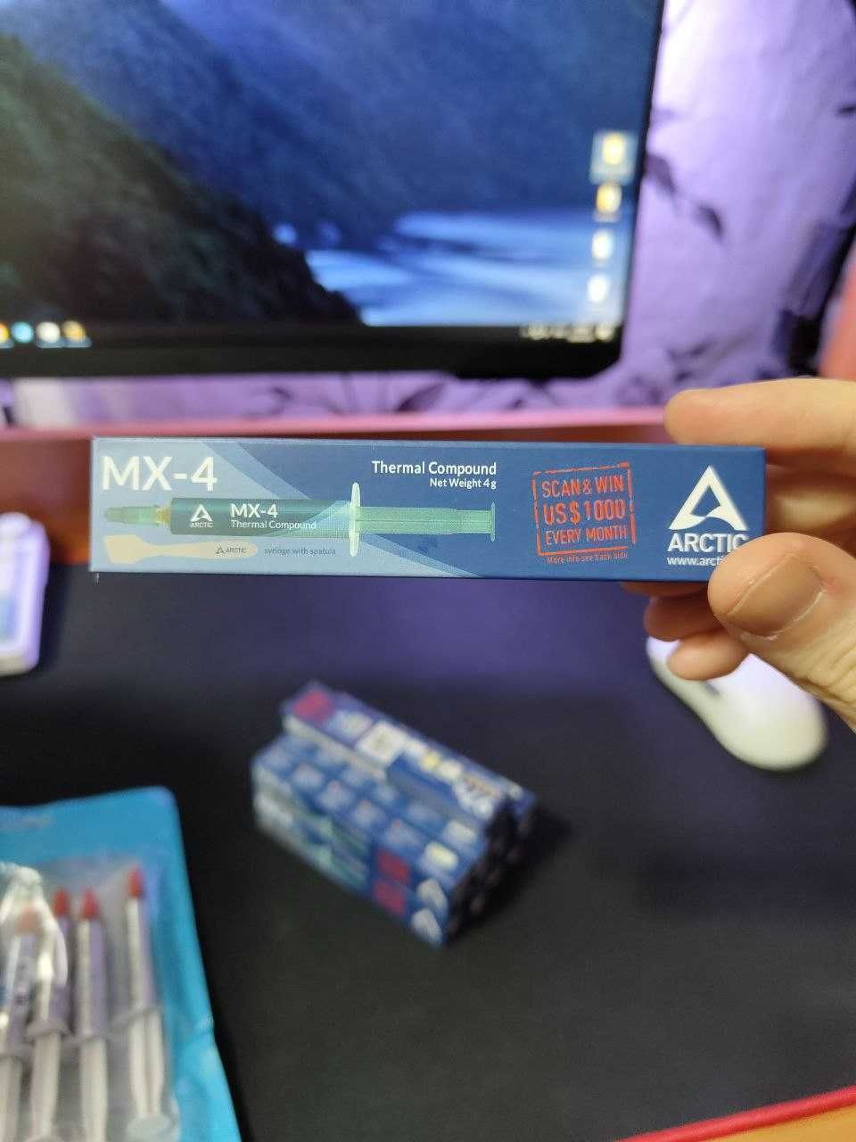 Термопаста MX4 Arctic (4 грамма)