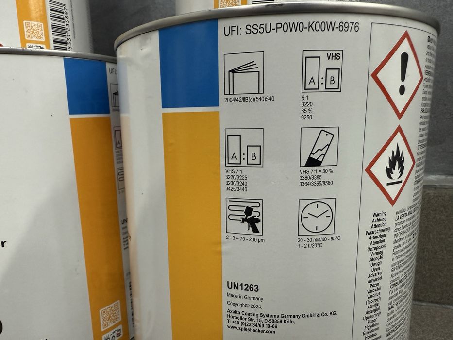 Set filler grund Spies Hecker 5250 alb gri negru