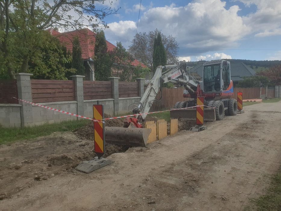 Servicii montaj borduri și rețele noi de canalizare